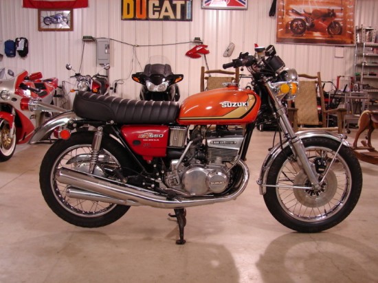 1974 Suzuki GT550 – Classic Sport Bikes For Sale