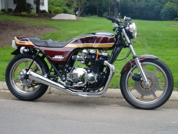 1976 Kawasaki Z900 with Tracy Body R side – Classic Sport Bikes For Sale