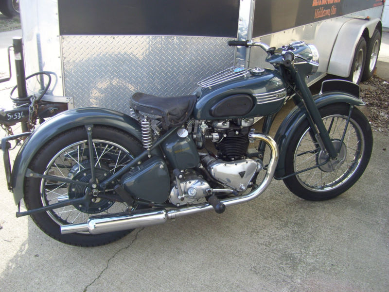 1950 Triumph Thunderbird 6T – Classic Sport Bikes For Sale