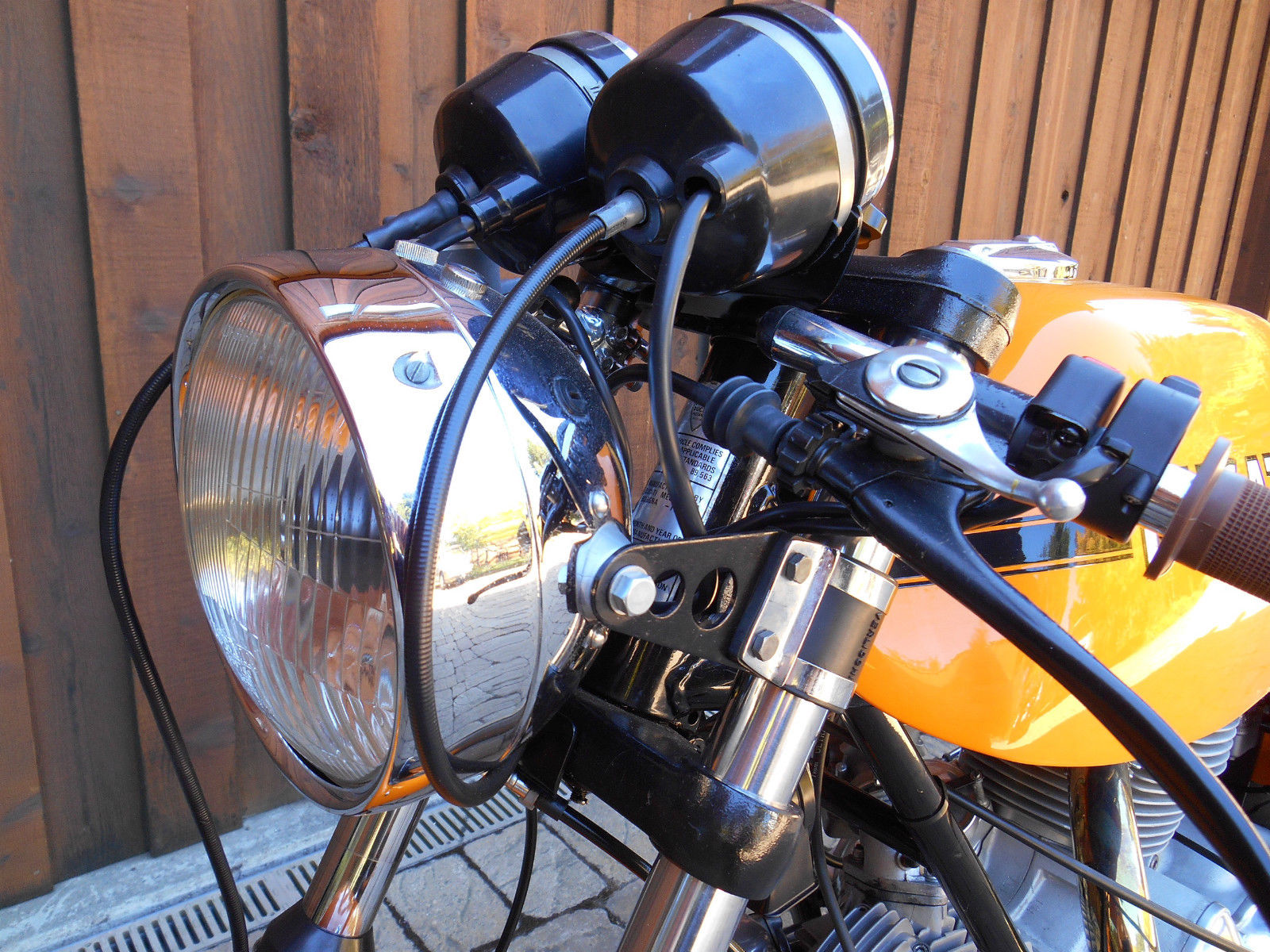 1974 Ducati 750 Sport Headlight – Classic Sport Bikes For Sale